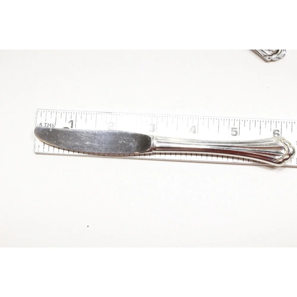Vintage Oneida Community Silver Ridge‎ Silverplate 3 pc Youth Set + Infant Spoon